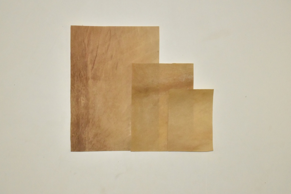 DINA brown parchment sheet